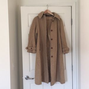 Vintage Wool Swing Coat